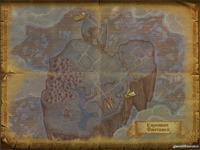 Карта острова Карнавал Фантазий